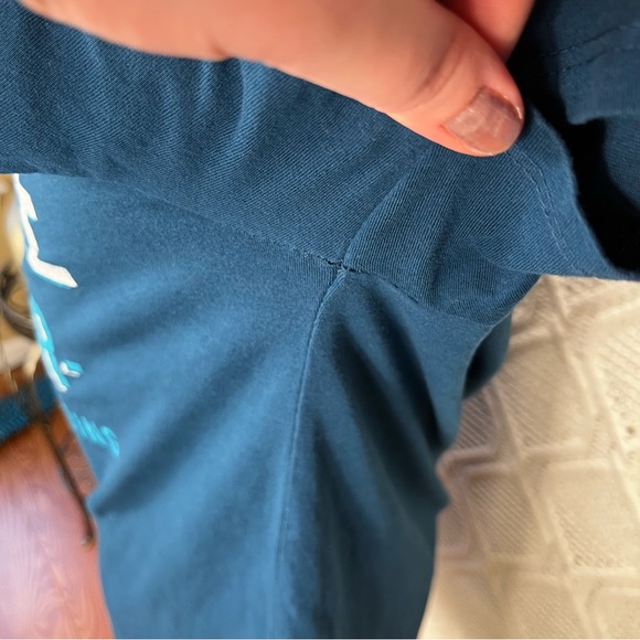 JEAN PASCALE  |  Blue Short Sleeve Logo T-Shirt - Picture 3 of 8